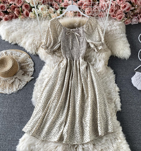 Cute A line short dress fashion dress  716