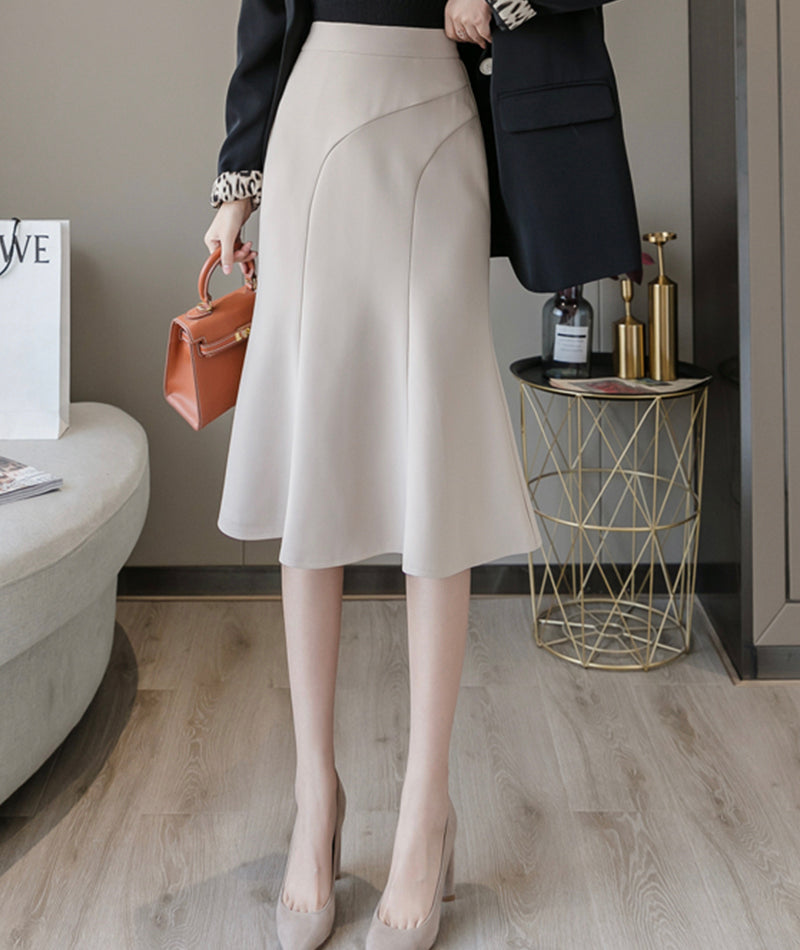 Elegant ruffle skirt wrap hip skirt 3489 – girlhomeshops