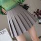 Lovely A line short pleated skirt  3467