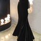 Mermaid velvet long skirt  3483