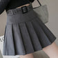Cute A line pleated skirt  3461