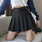 Cute A line pleated skirt  3461