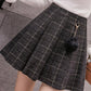 Cute A line short skirt  3471
