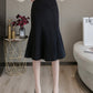 Jupe portefeuille à volants élégante 3489
