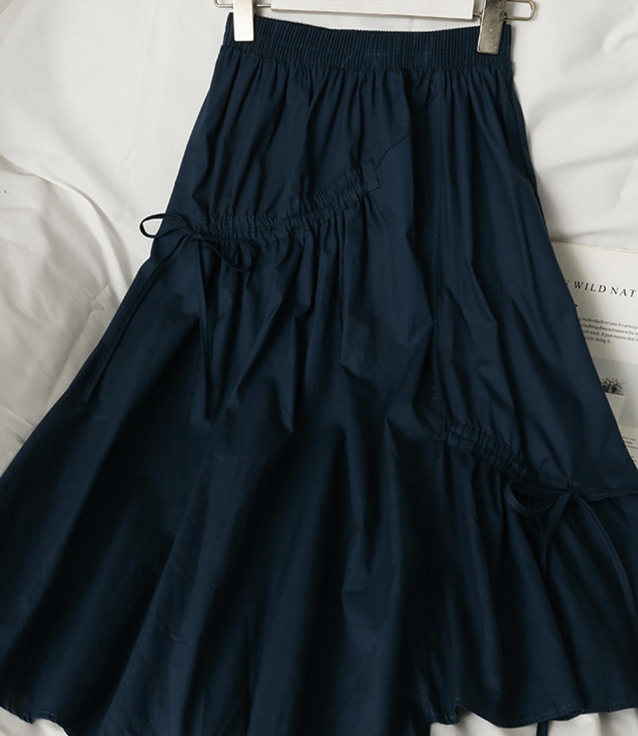 Jupe courte trapèze mignonne à la mode 3441