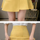 Lovely A line chiffon irregular short skirt wrap hip skirt  3487