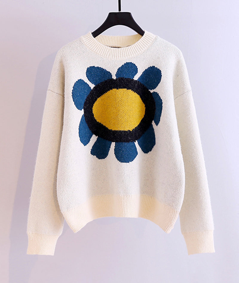 Sweater cute long sleeve sweater  063