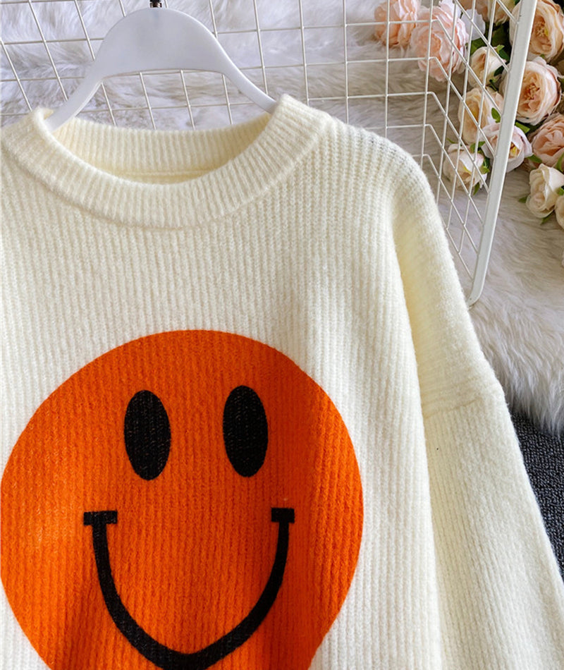 Cute smiley sweater  057