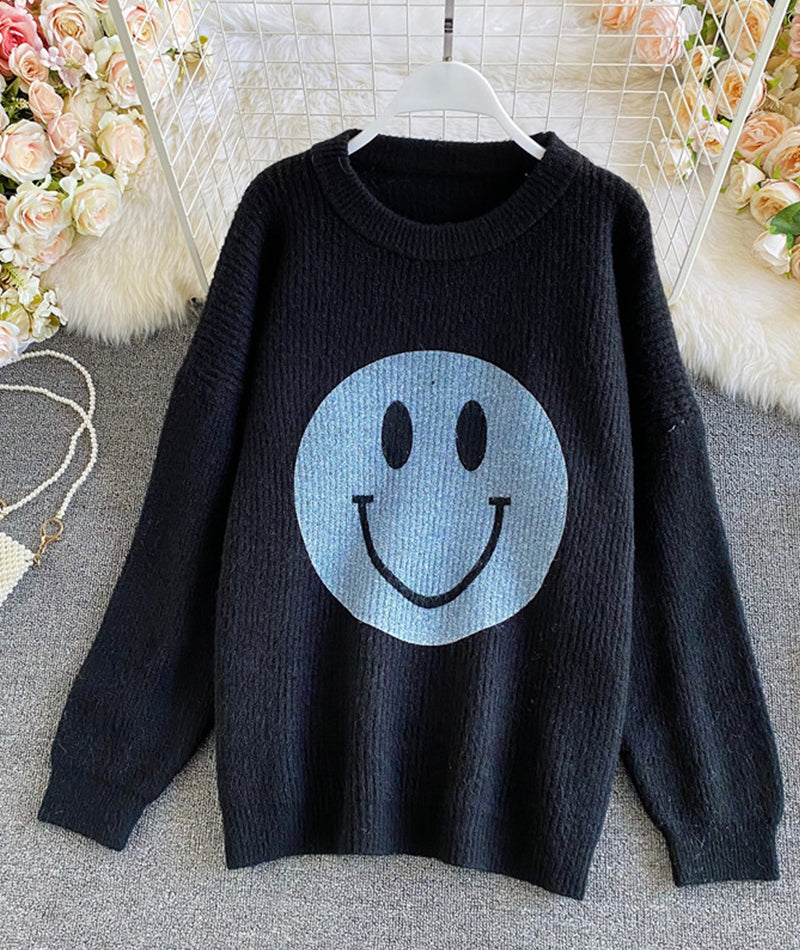 Cute smiley sweater  057