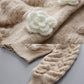 Lovely flowers long sleeve cardigan sweater  027