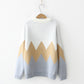 Cute round neck long sleeve sweater  037