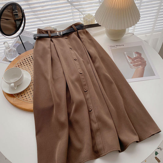 New fashion harbor style A-line mid length skirt  5725