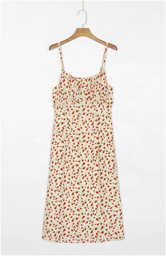 Neue schlanke Passform, schlank und vielseitig Vintage Sling Broken Flowers 7133