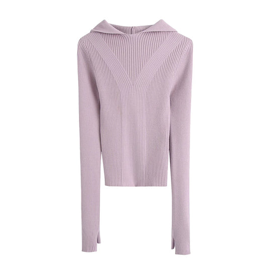 Vielseitiger Hoodie mit schmaler Passform und Daumendetail 7448