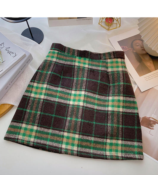 The new Korean version is fashionable and slim skirt  5614