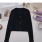 Sweater small coat foreign style versatile V-Neck long sleeve top  6503