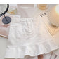 New Korean version of foreign style thin solid color Hip Wrap Skirt  5644