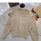 New Korean style temperament design Pullover long sleeve sweater  5975
