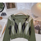 Bow contrast color long sleeve T-shirt shows thin short top  6523