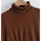 VDesign sense high neck sweater slim and short bottoming  7502