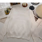 Korean version simple outer wearing thin warm solid color long sleeved top  5961