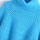 New high neck spike knit sweater loose sweater  7498