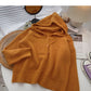 Sweater women's lazy style solid color loose hooded coat  5927