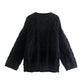 Hollowed out eight strand knitted sweater autumn loose sweater  7511