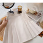 Design sense retro temperament thin high waist pleated skirt  5561