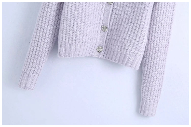 Sweet ruffled baby collar sweater coat female  7152