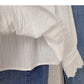Bluse im ausländischen Stil für Damen, vielseitiges Oberteil mit Stehkragen, Mode 6393