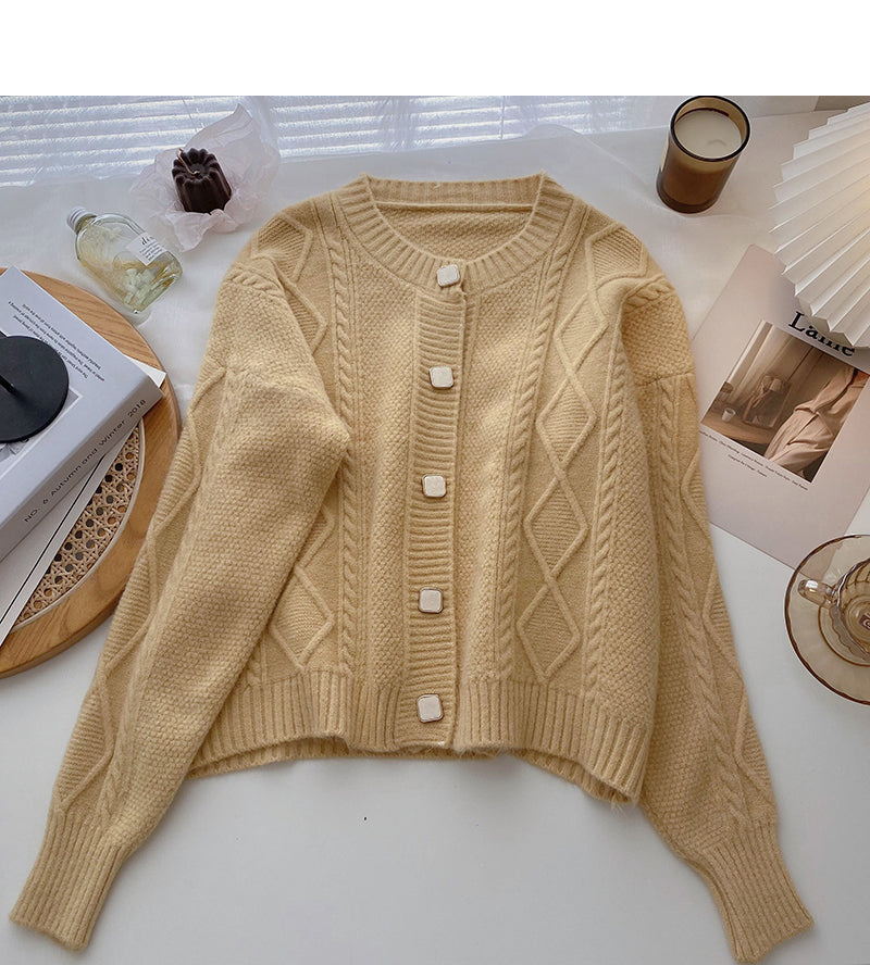 Single breasted Vintage sweater cardigan  5999