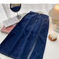New Korean fashion port style casual A-line skirt  5711