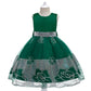 Sequin dress back bow high-end one-year-old dress  6899