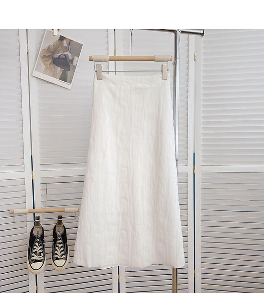 New Korean slim and gentle A-line dress  5808