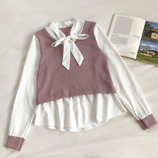 Conception de deux fausses chemises à manches longues 6241