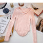 Temperament imitation mink sweater fitted sweater  6487