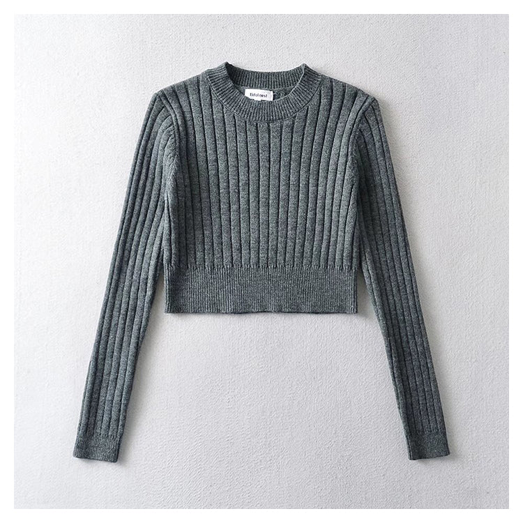 Vintage soft waxy pit strip sweater with top inside  7177
