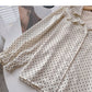Baby collar lace design aging shirt  6407