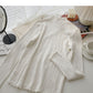 Korean stand collar long sleeve design slim fit bright silk sweater  6664