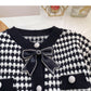 New Korean fashionable xiaoxiangfeng bow sweater  6026