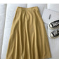 New Korean long skirt with gentle and thin temperament  5689
