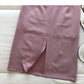 Korean women's dress is gentle and thin, split middle and long skirt  5688
