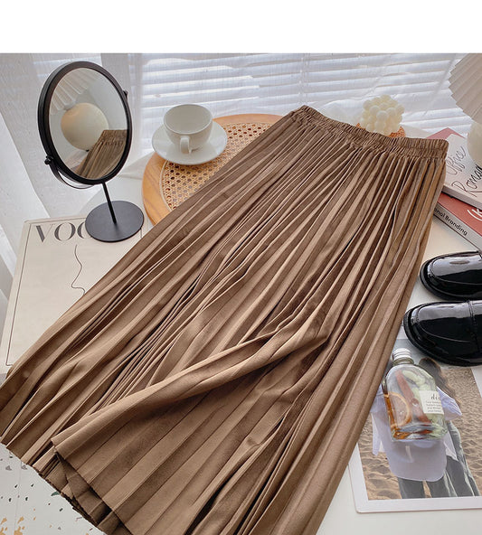 Vintage Port style high waist A-shaped skirt  5777