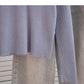 Color blocking slim fit short sweater casual slim long sleeve  6593