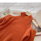 Women's slim off shoulder long sleeve sweater design  5946