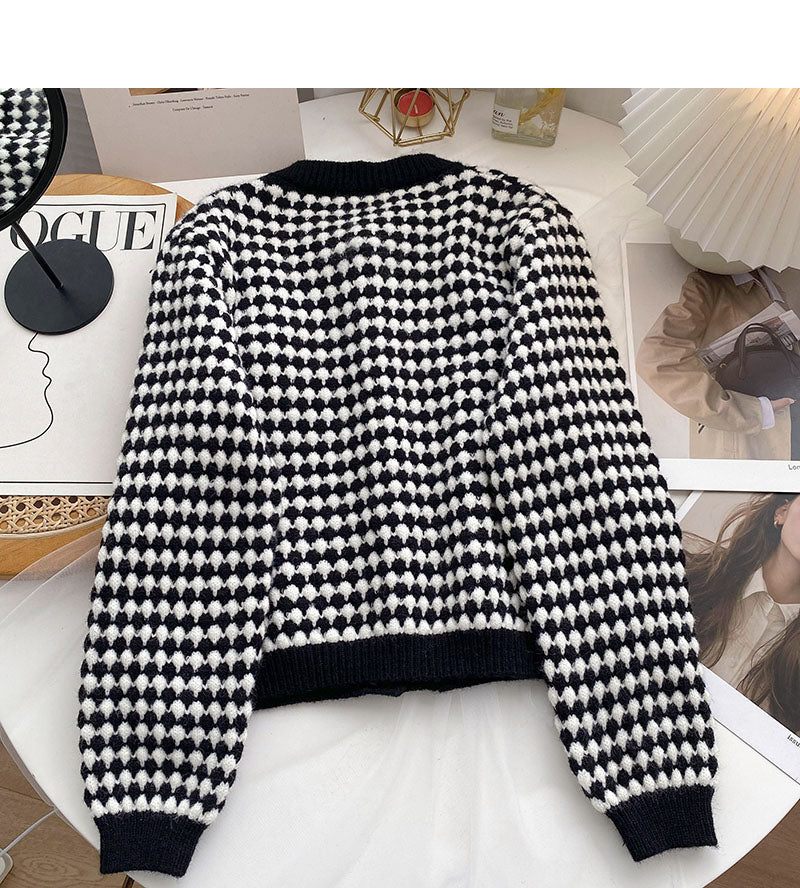 New Korean fashionable xiaoxiangfeng bow sweater  6026