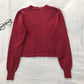 Slim single breasted long sleeved sweater for women  6528