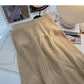 Korean minority design thread knitted high waist skirt  5767