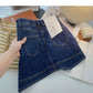 Irregular design slim high waist skirt  5454